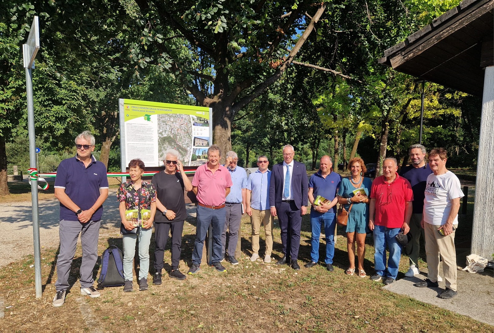 FVG IN MOVIMENTO. BORDIN A TARCENTO: 138 COMUNI IN CAMMINO PER SALUTE
